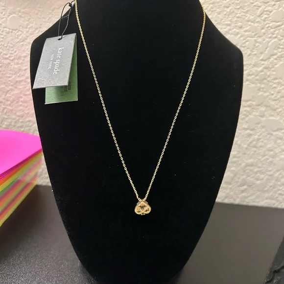 Kate Spade New York So Spade Mini Pendant Necklace - Picture 4 of 4